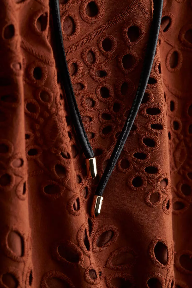Broderie anglaise dress