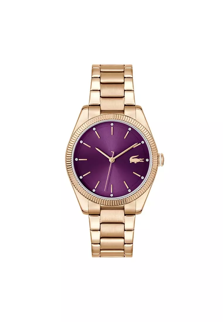Buy Lacoste Women's Capucine Gold Stainless Steel Analog Watch LAW
