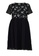ZALORA BASICS black Embroidery Smock Dress 2810CAA2B0359EGS_5