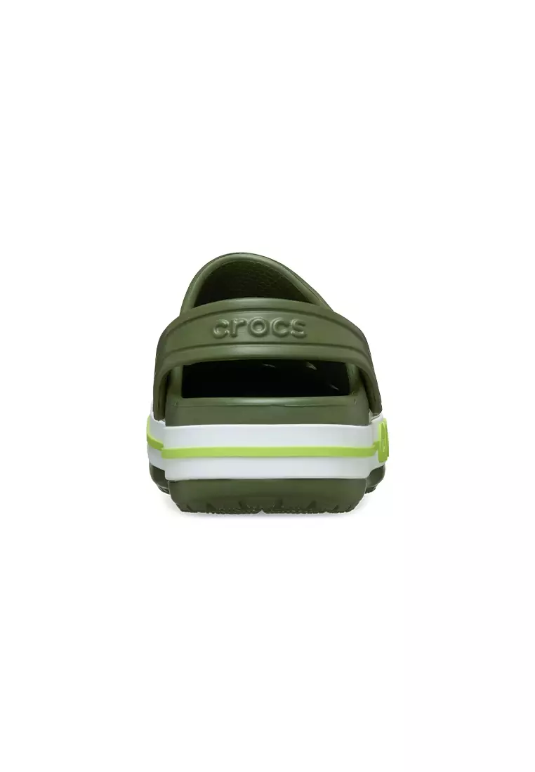 Kids' Bayaband Clog in Army Green/Lime Punch