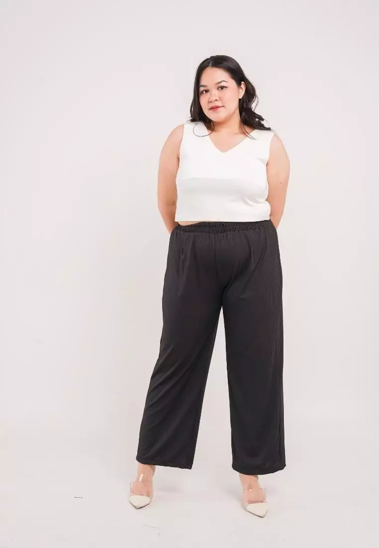 Plus Size Reguler Pants Rhode Black