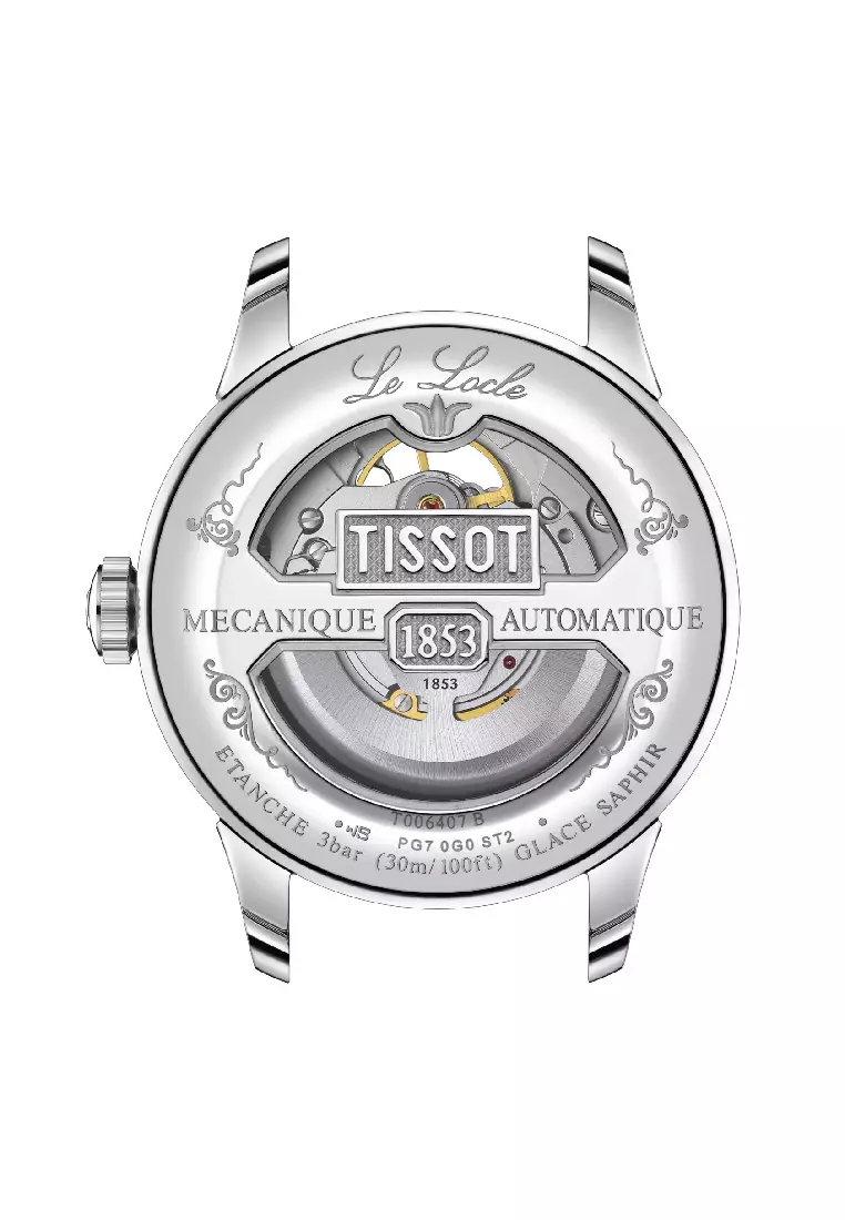 Tissot Le Locle Powermatic 80 Open Heart Men's Watch - T0064071603301