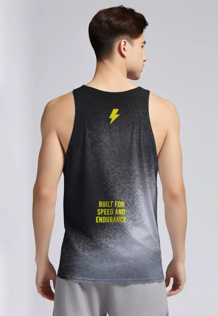 MSA77 kutung tank running pria tdbolt kalcer 1 hitam airdrylite