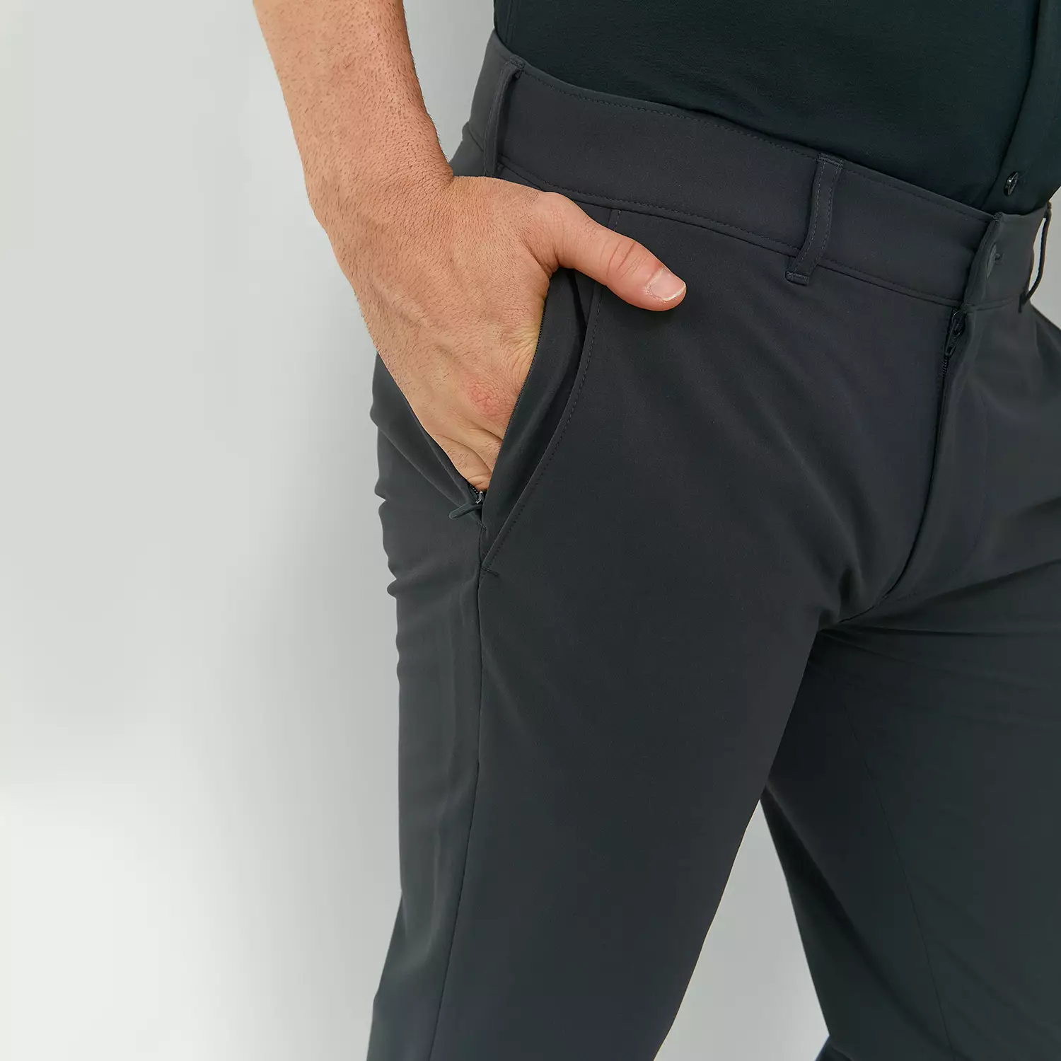 Jobb Kenzio Celana Panjang Comport Fit Dark Grey Warna Dark Grey