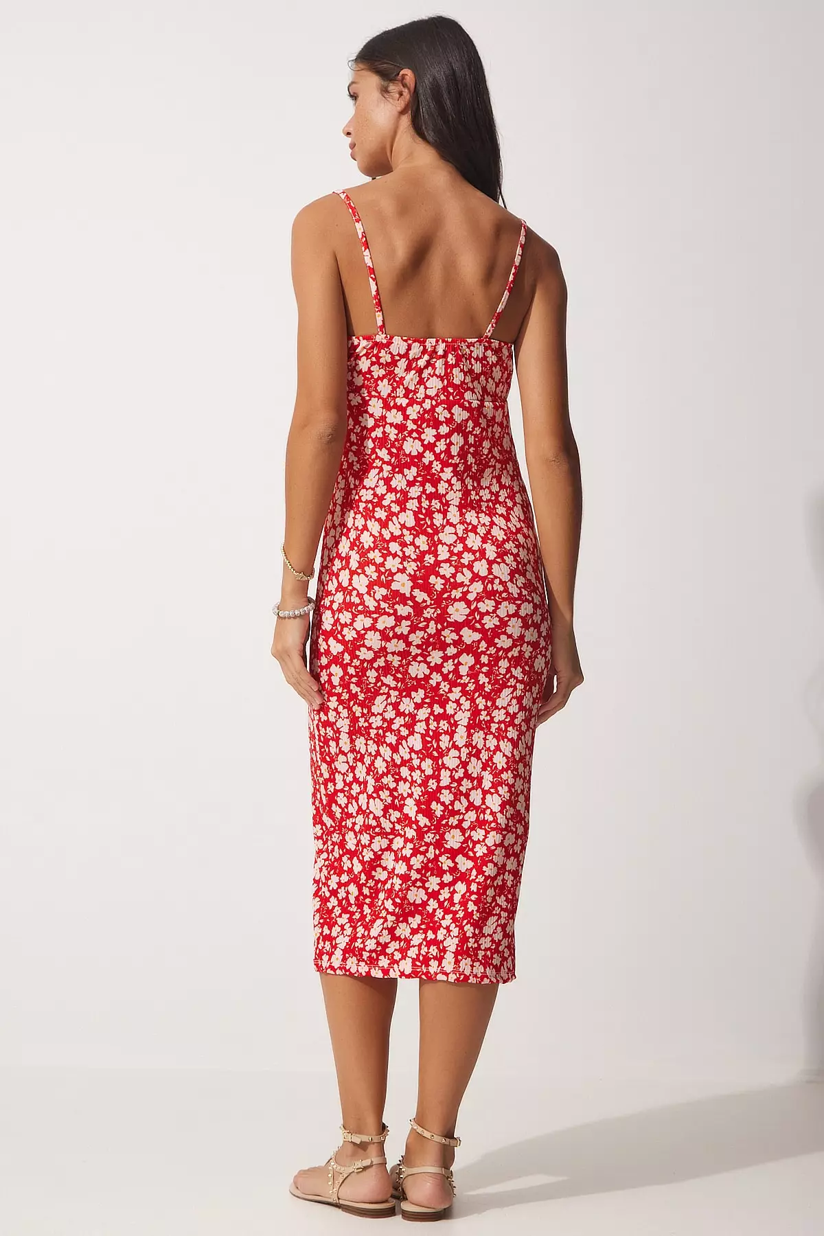 Floral Slit Summer Dress