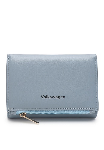 Volkswagen 藍色 Women's RFID Blocking Purse / Wallet 3B139AC28F1667GS_1