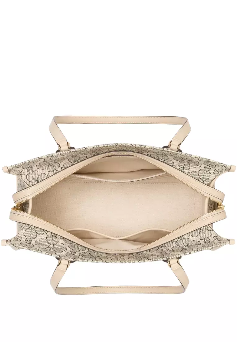 Kate Spade Spade Flower Coated Canvas Large Market Tote