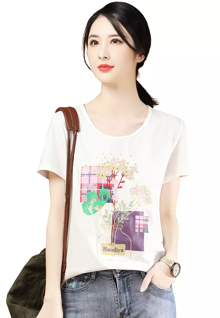 Simple t store shirt for girls