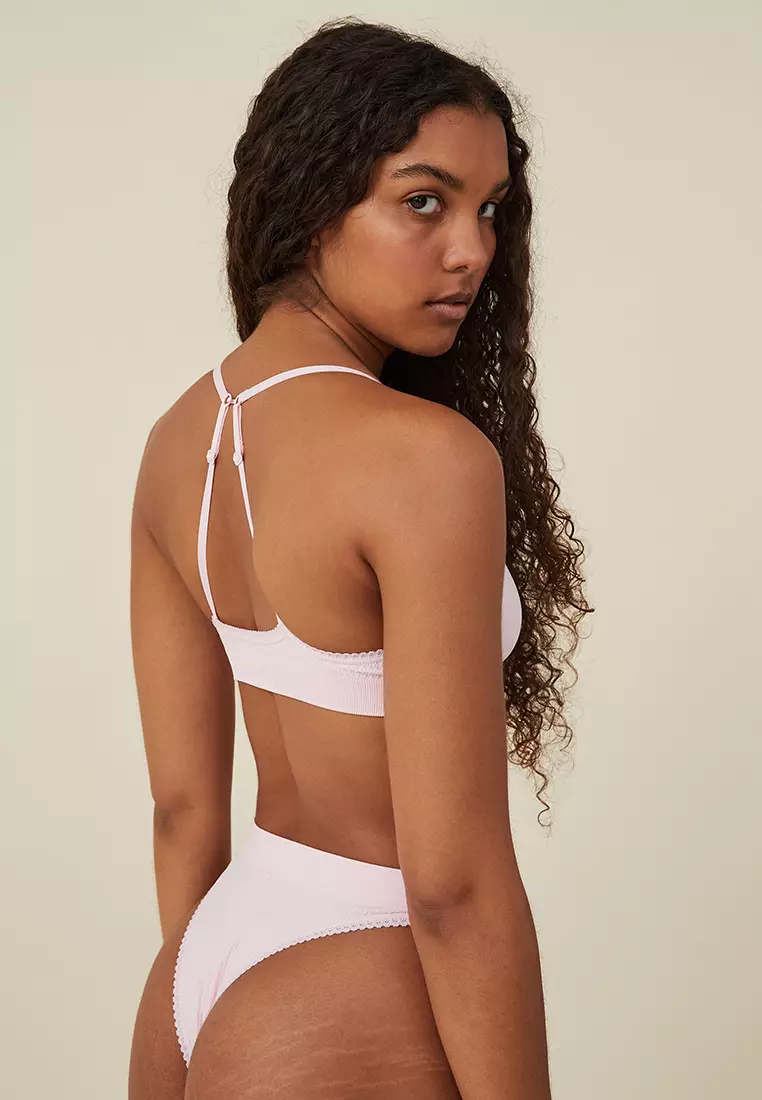 Buy Cotton On Body Seamless Triangle Bralette 2024 Online