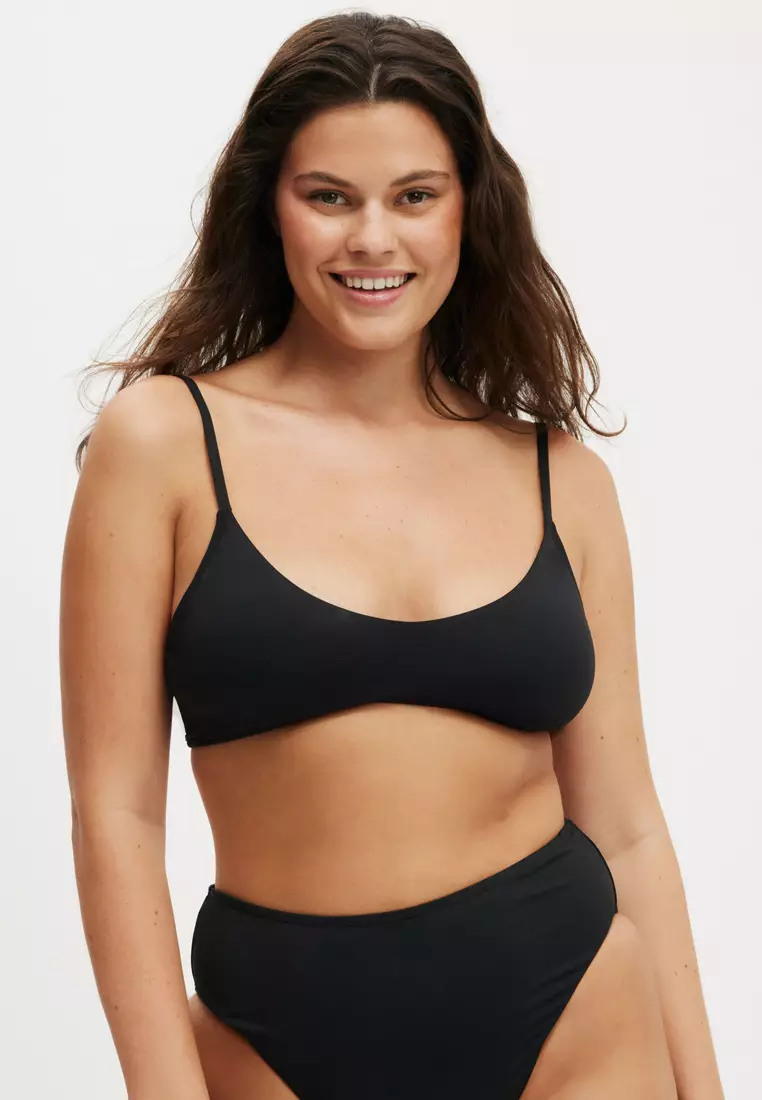 Super Scoop Bikini Top