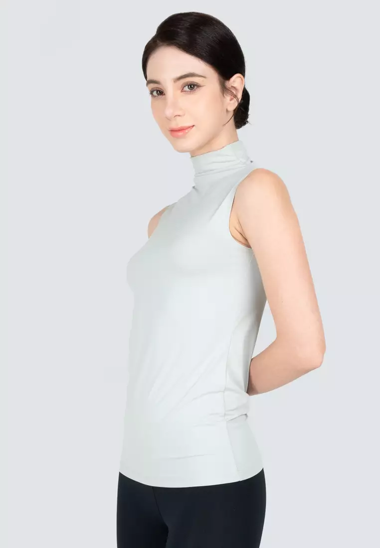 Polo Haus - Women’s Inner Wear (High Neck Sleeveless T-Shirt) WBIN002HSL