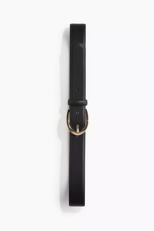 Leather belt