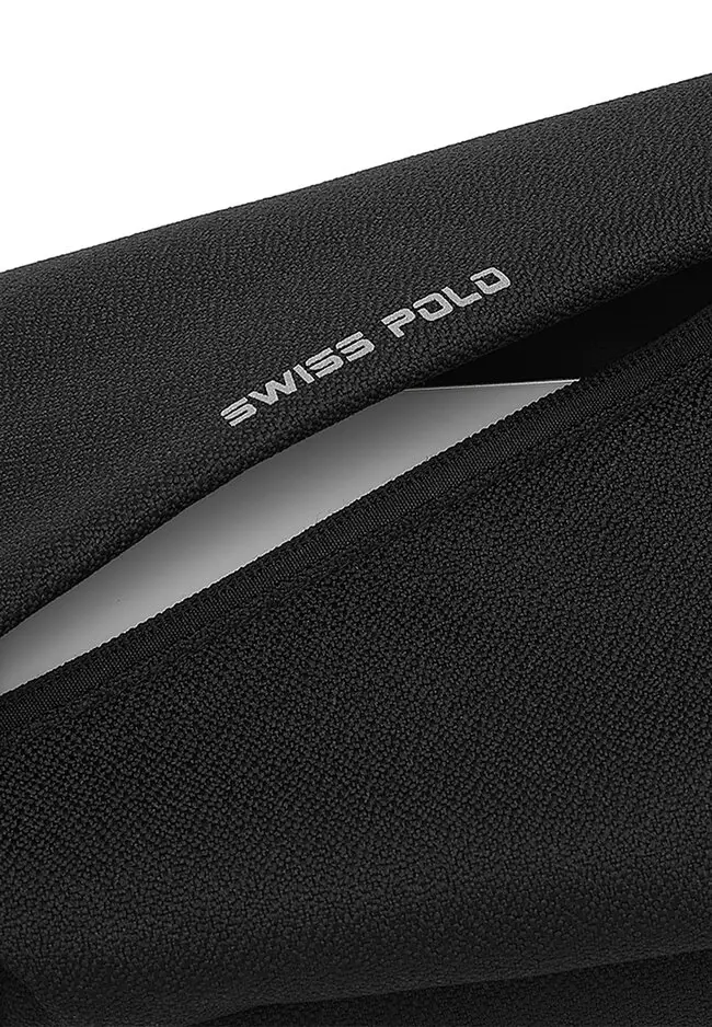 Men's Chest Bag / Sling Bag / Crossbody Bag - Black