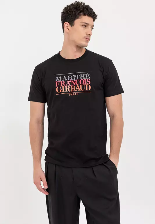 Men's OG Tri Paris Tee Black