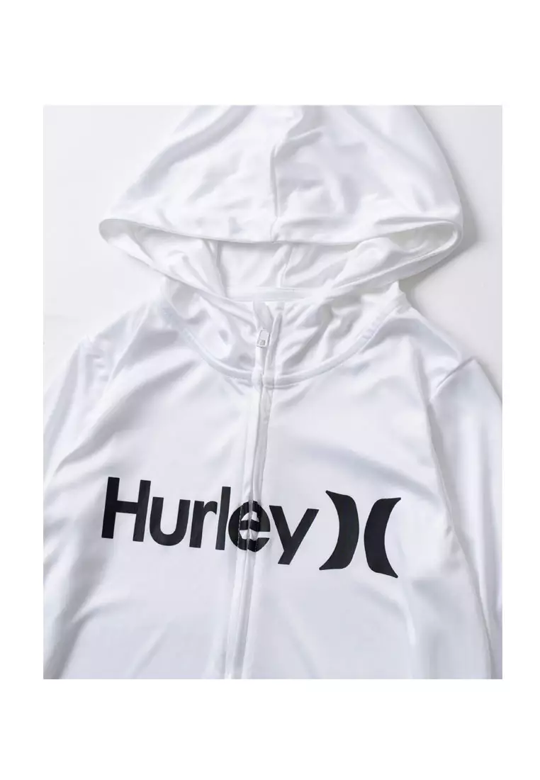 White hurley hoodie outlet