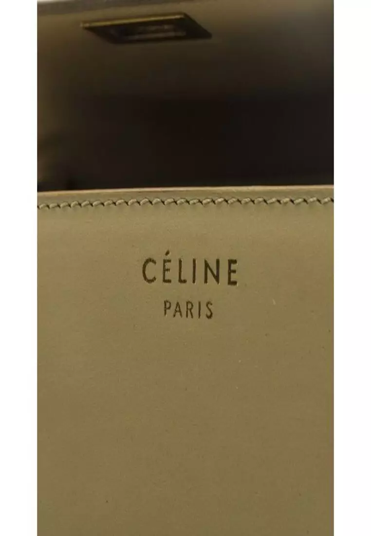 Celine box hot sale bag beige