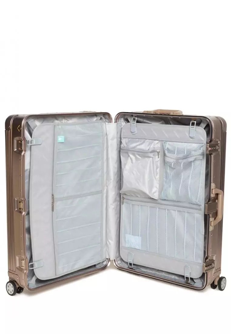 Aluminum Series 1510-70 Champagne Gold (Frame Type) - Large - TSA Luggage