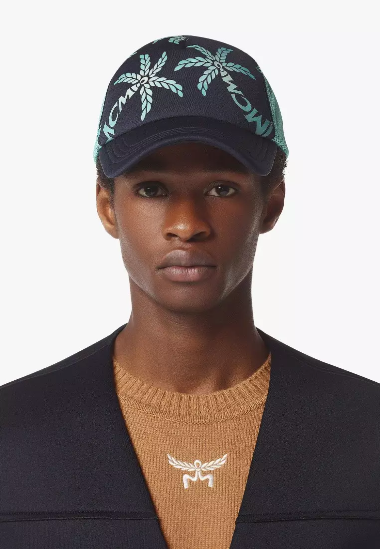 Mesh Cap in Palm Neoprene