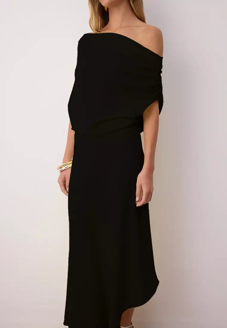 A-Line Midi Chic Dress