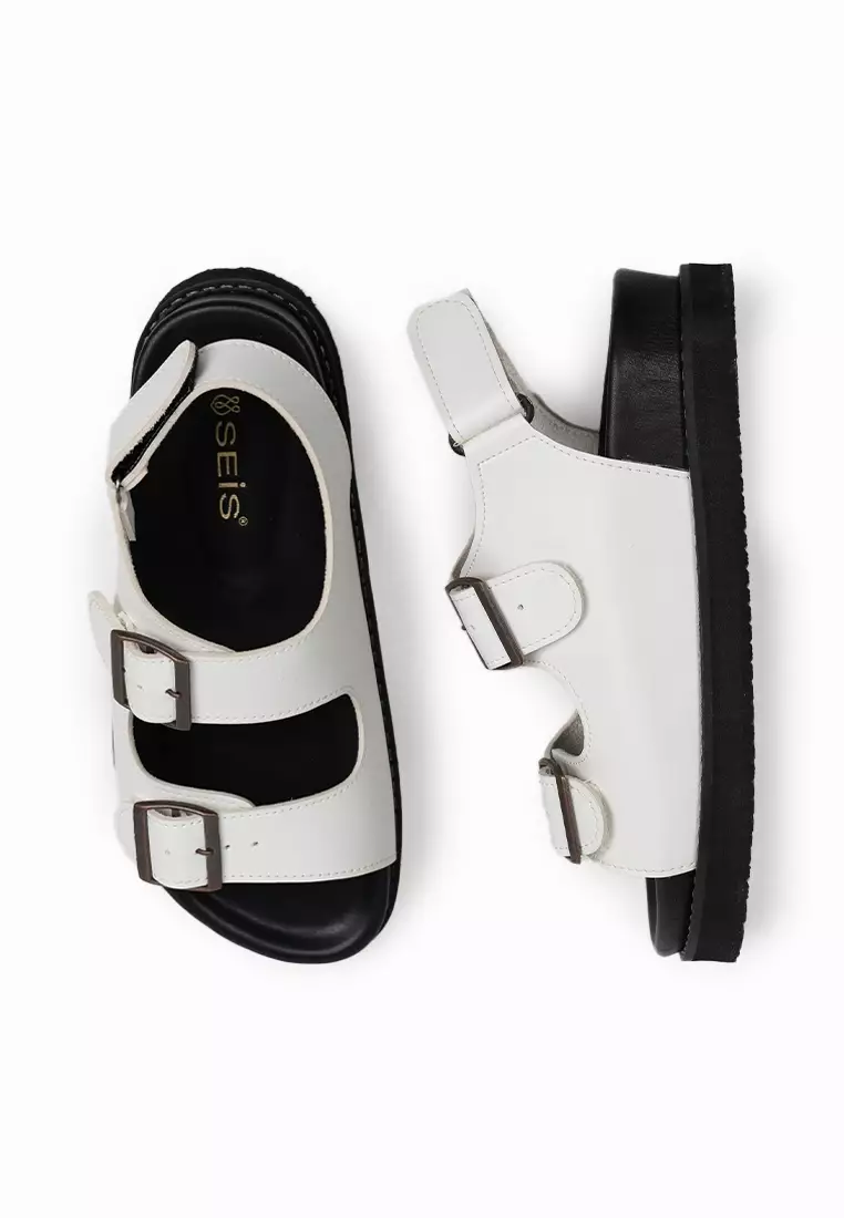 SEIS Reina Sandal Wanita Platform Series - WHITE