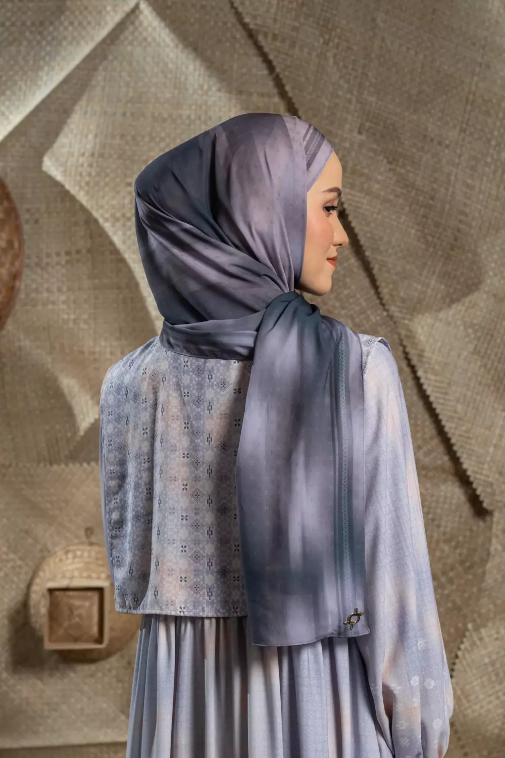 Klamby - Niana Pashmina Anchor Gray