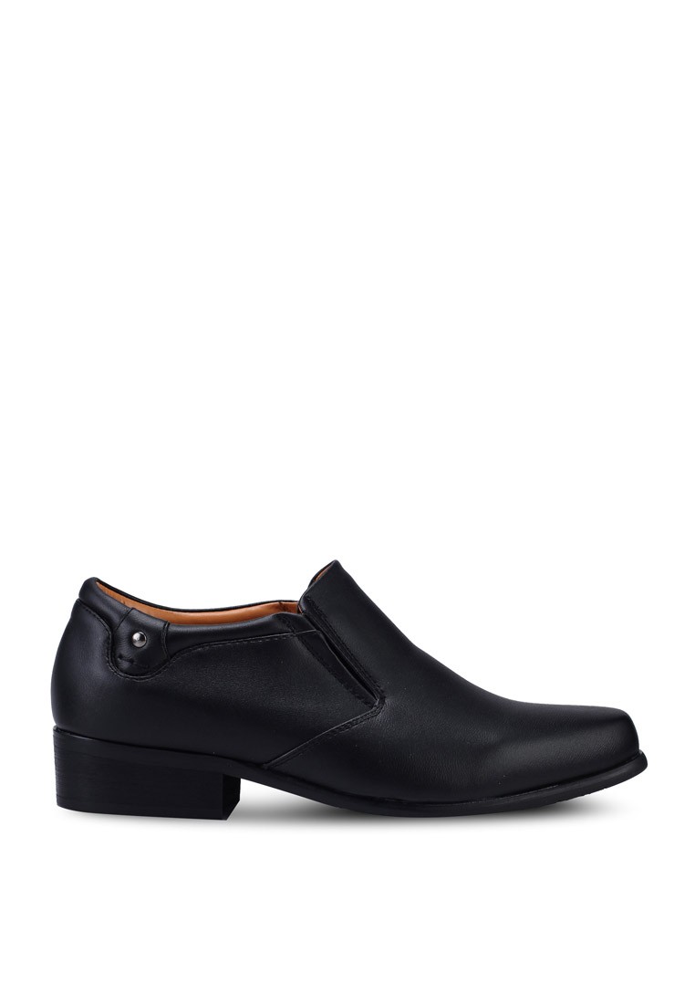 Faux Leather Slip-Ons