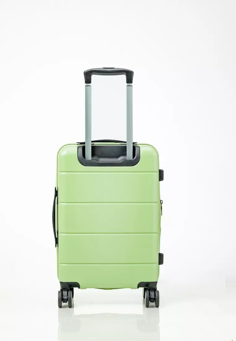 Alpha 20" Small Hard Case Luggage in Matcha