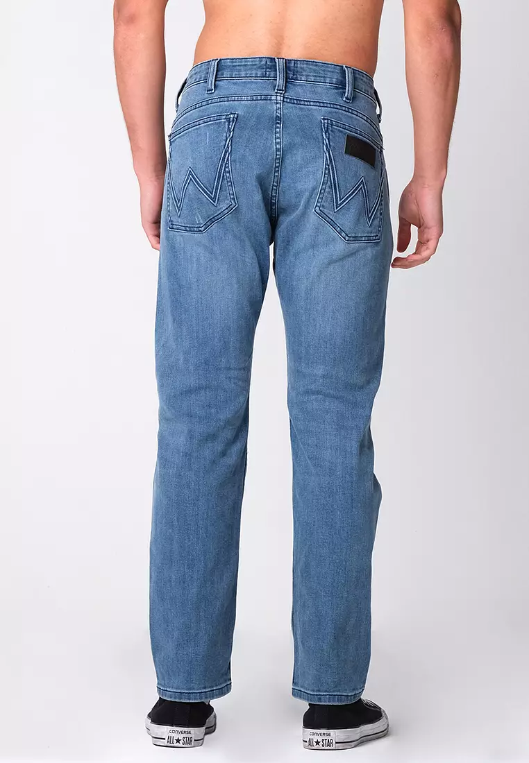 Wrangler Men's Denim Jeans Texas Sim Fit