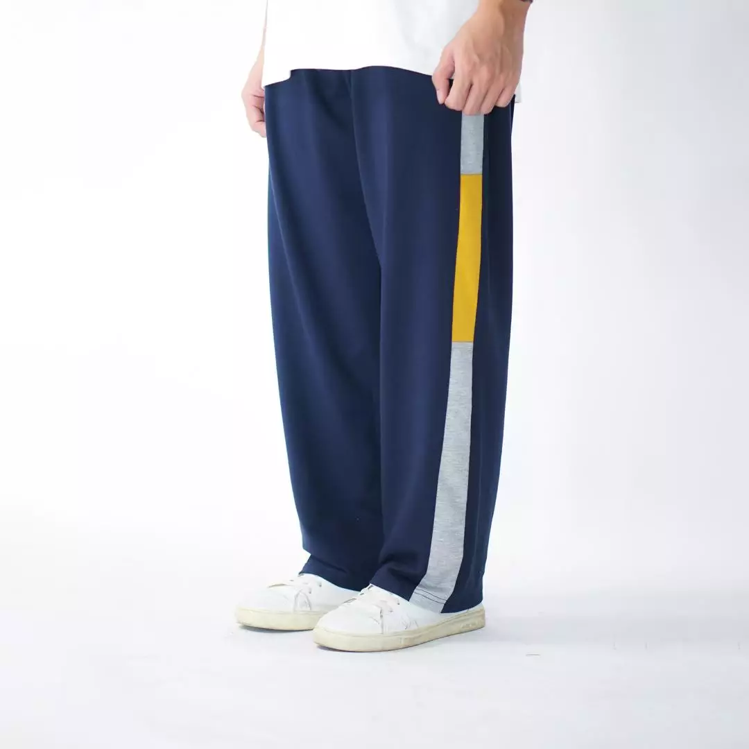 Ryusei Celana Baggy Pria Hayashi Ka Navy