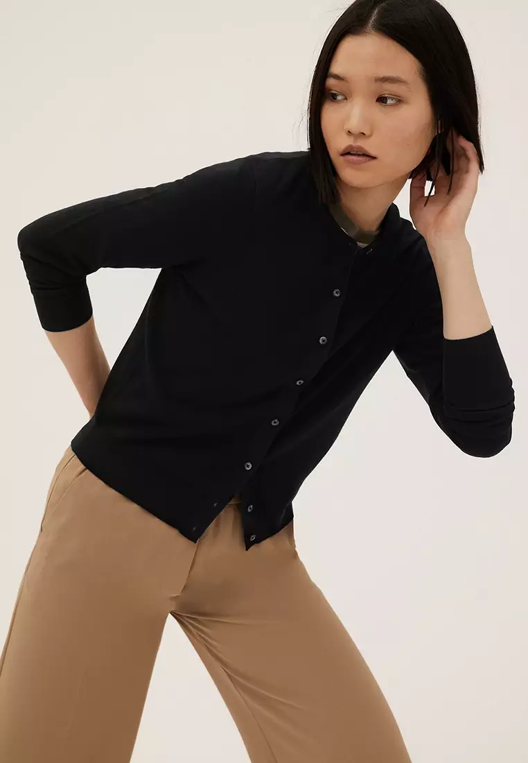 Marks and spencer outlet short sleeve cardigan