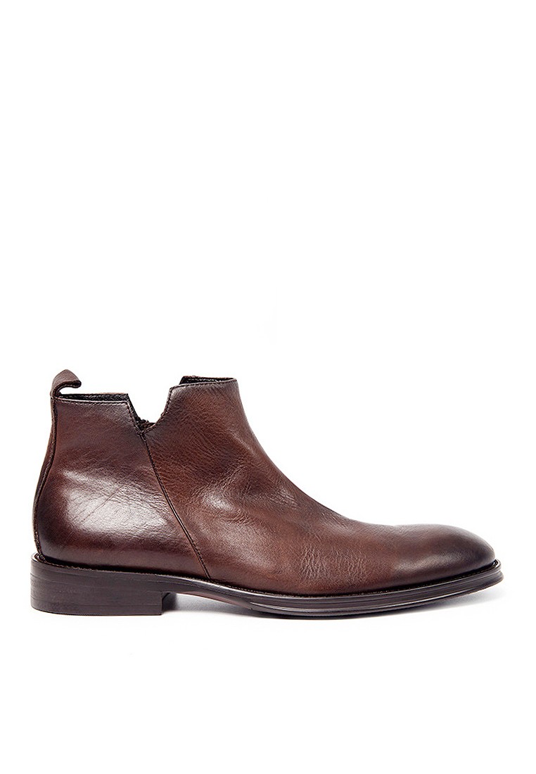 VANSA Top Layer Cowhide Martin Boots VSM-B2006931