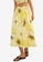 H&M yellow and multi Circular Skirt 1829FAA2C857DAGS_1