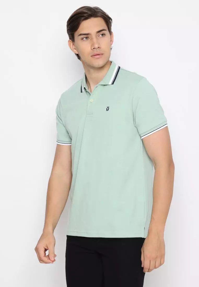 MATSUDA Kaos Polo Shirt Pria Kerah Aioi
