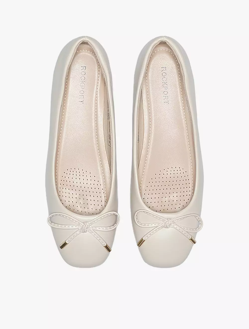 Payless Rockport Womens Louis Flats - Off White_15