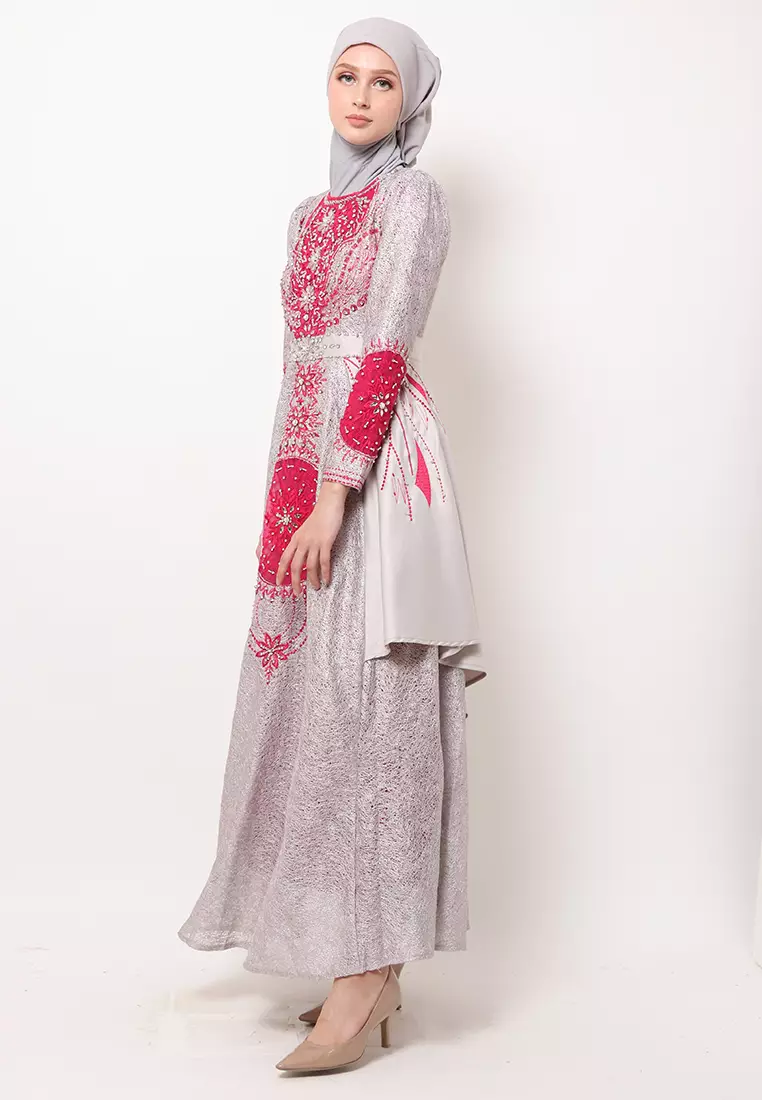 Bibiq Gamis Brokat Jaring