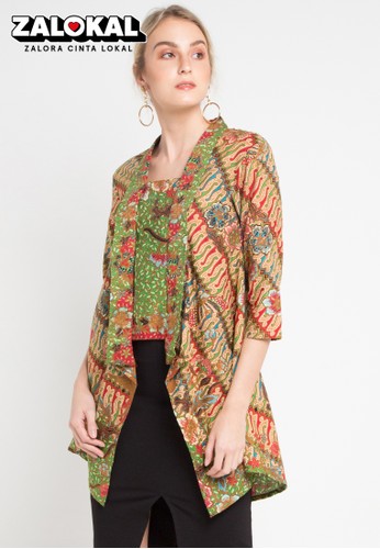 Jual Batik Putra Bengawan Blus Kp Felza Ktb Gr Pb Original 