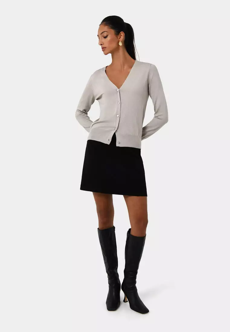 Nicolette V-Neck Knit Cardigan