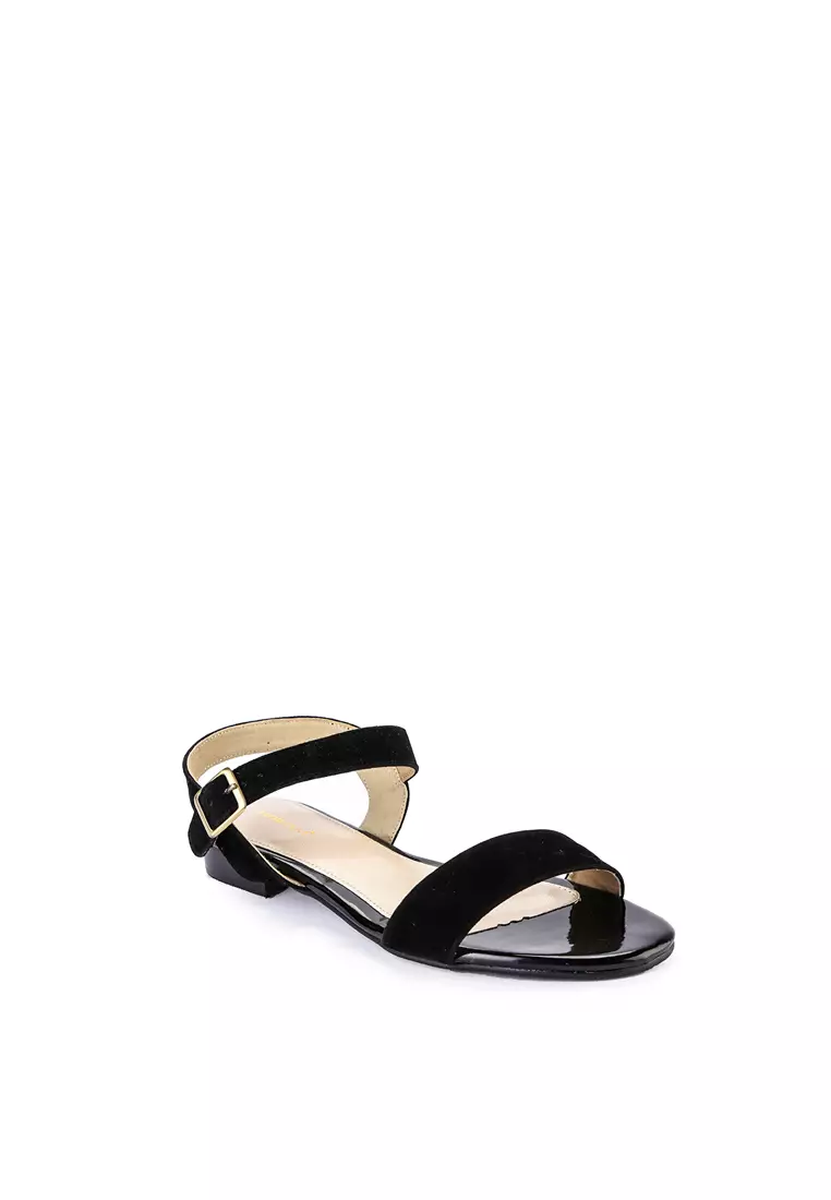 Mathilda Sandal wanita Flat Slip On