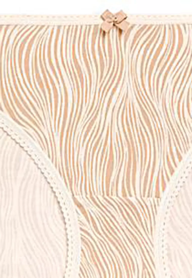 5pk Cotton Lycra Bikini Knickers