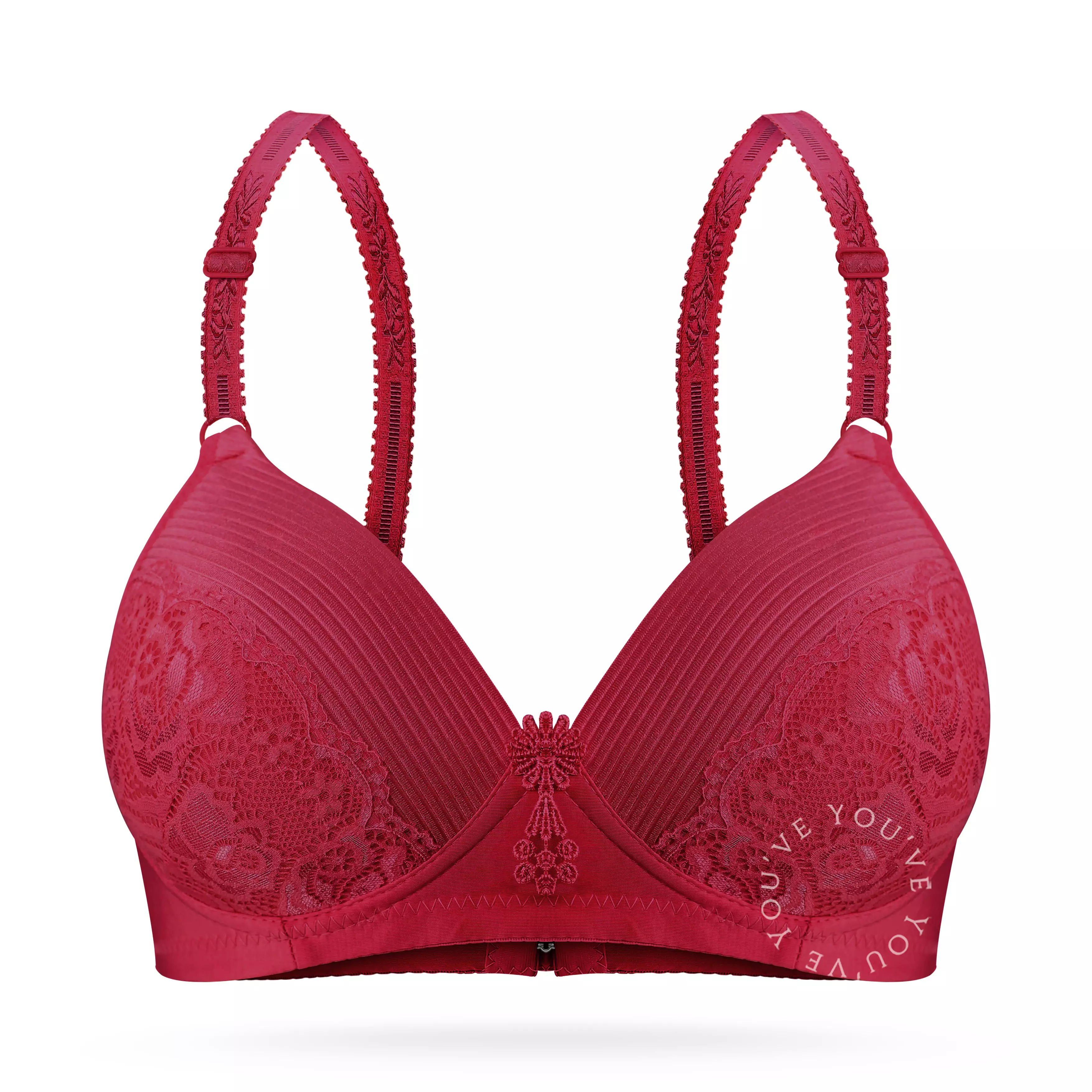 YOUHAVE PAKET HEMAT BELI 2PCS GRATIS 1PCS BH BRA WANITA BH TANPA KAWAT BUSA SEDANG MOTIF BUNGA BROKAT WOMEN WOMAN BRA BEHA BE HA 100201