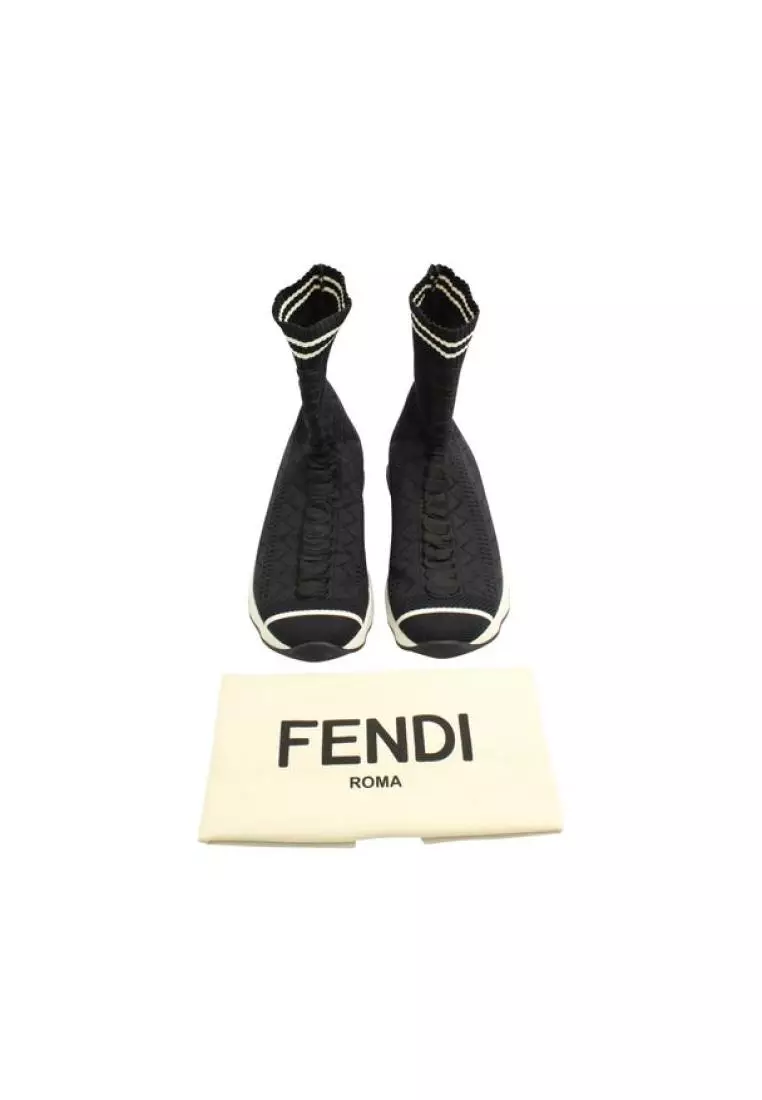 Fendi stretch sale knit sneakers