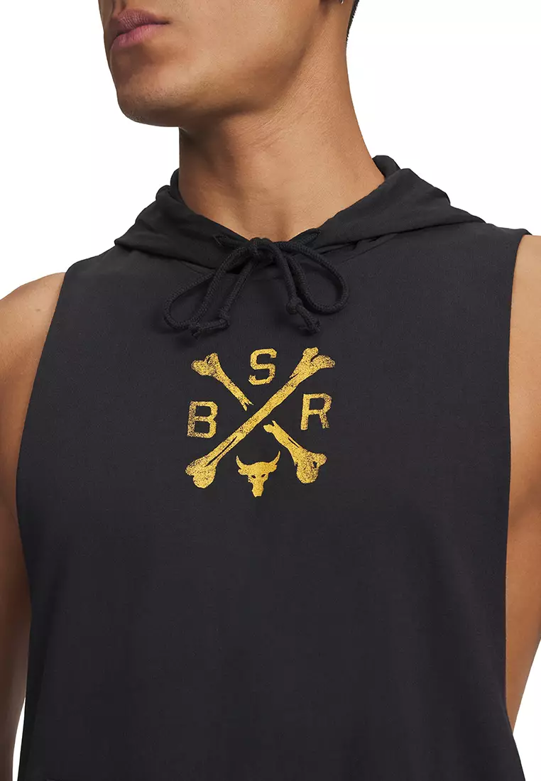 Project Rock 無袖連帽衛衣