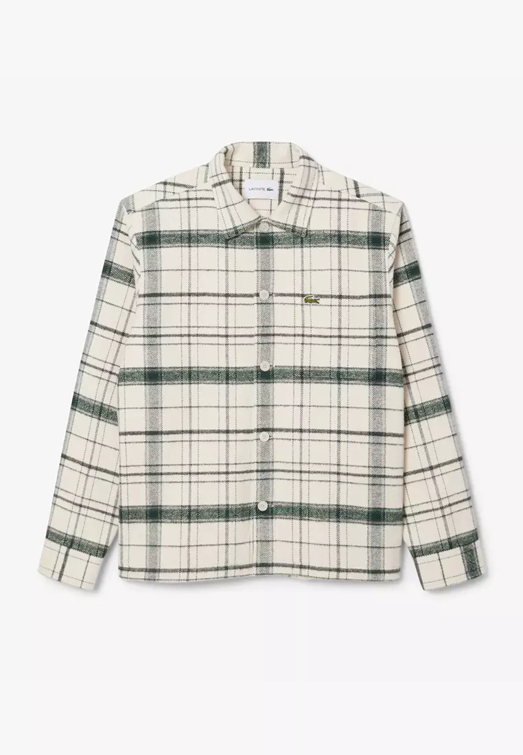 Cotton Plaid Overshirt