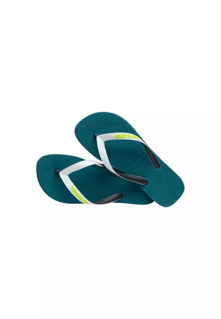 Kids Top Mix Flip Flops - Vibe Green