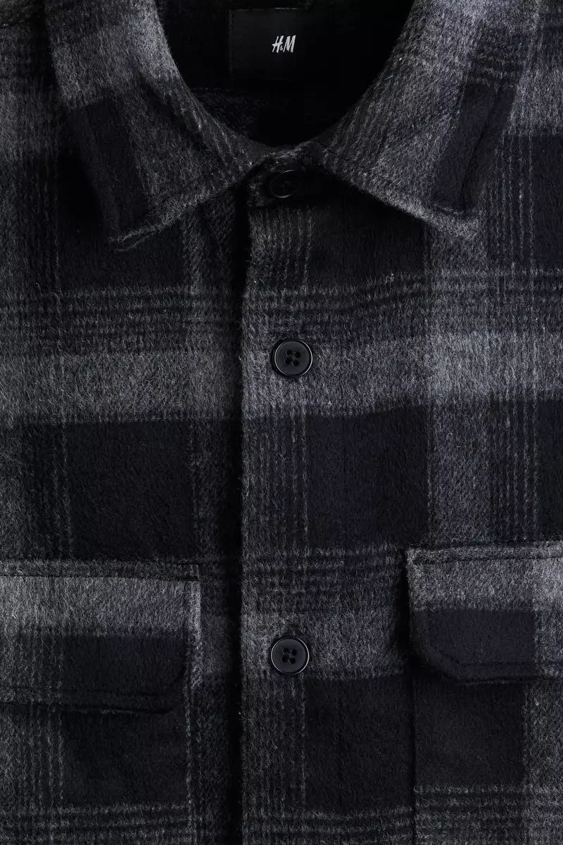 Regular Fit Flannel overshirt