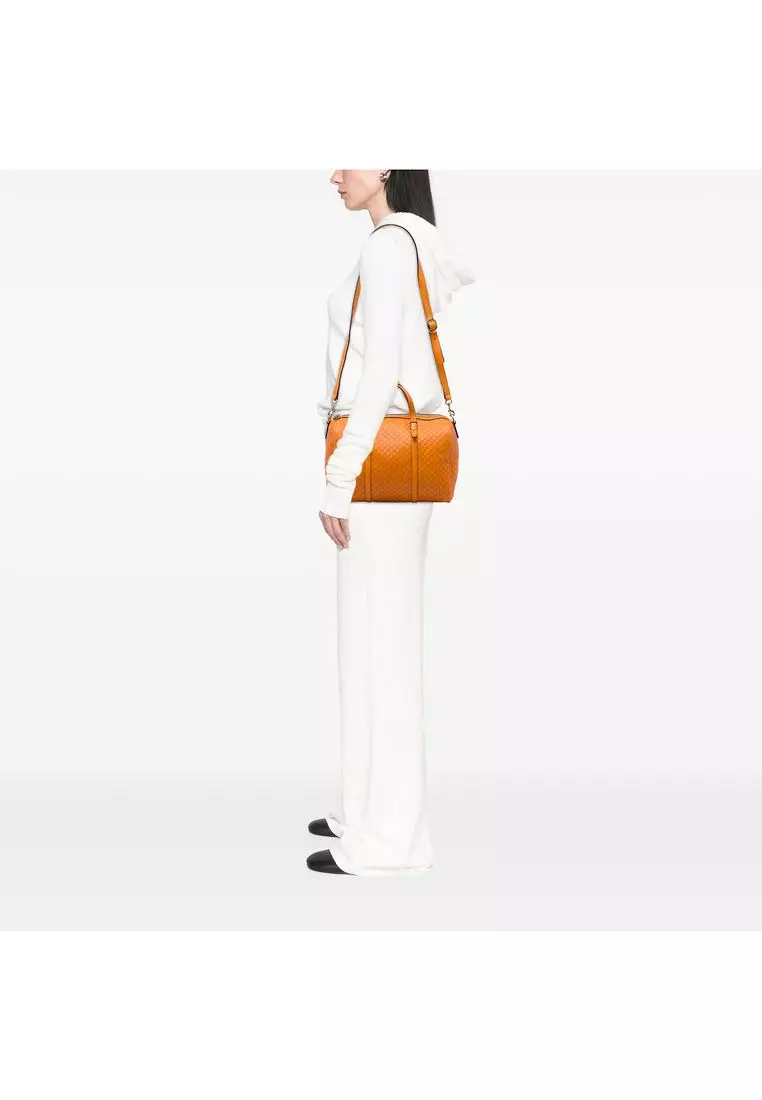 Pre-Loved Gucci Microguccissima Nice Boston Bag