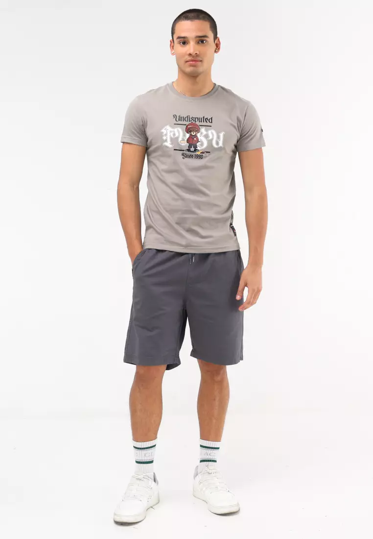 Round Neck Muscle Fit T-shirt