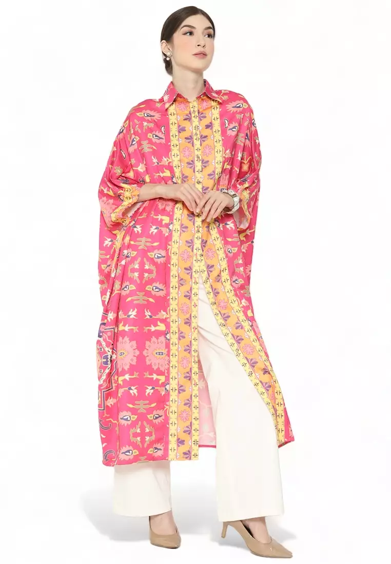 Kanzi Collared Kaftan