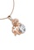 Her Jewellery gold Cupid Pendant (Rose Gold) - Made with premium grade crystals from Austria 66A7CAC52A74B8GS_3