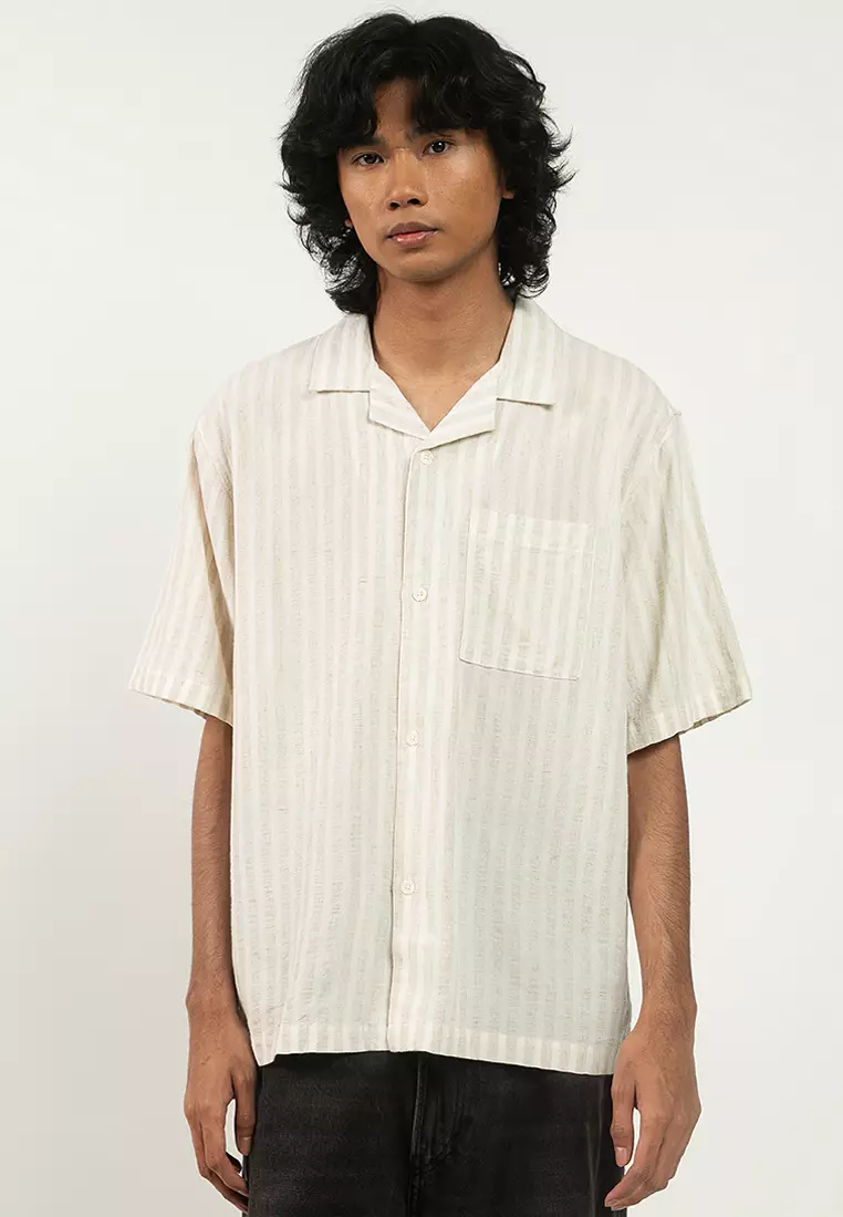 Textured Short Sleeve Shirt